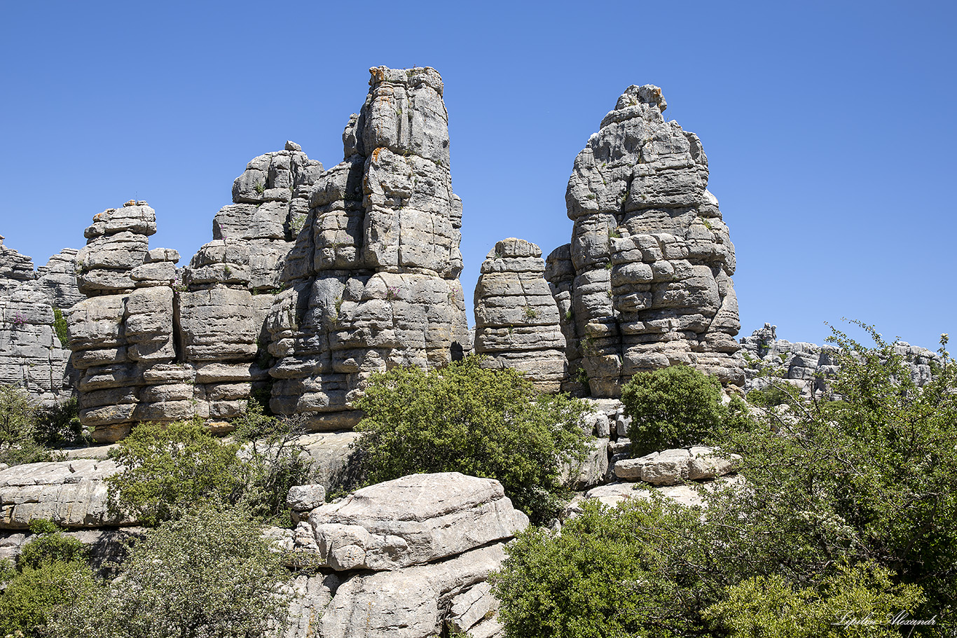 Природный Парк Торкаль - (El Torcal) - Испания (Spain)