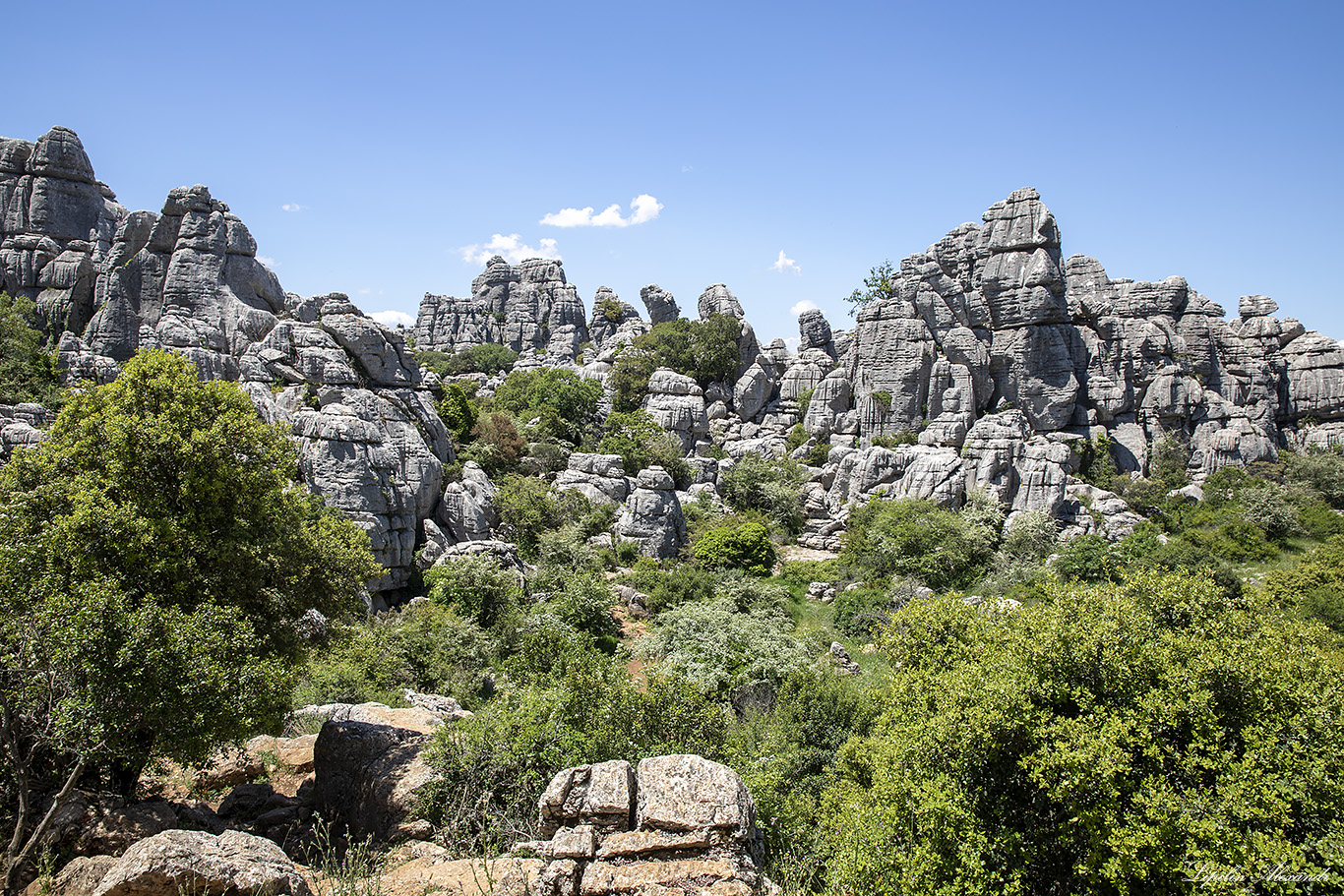 Природный Парк Торкаль - (El Torcal) - Испания (Spain)