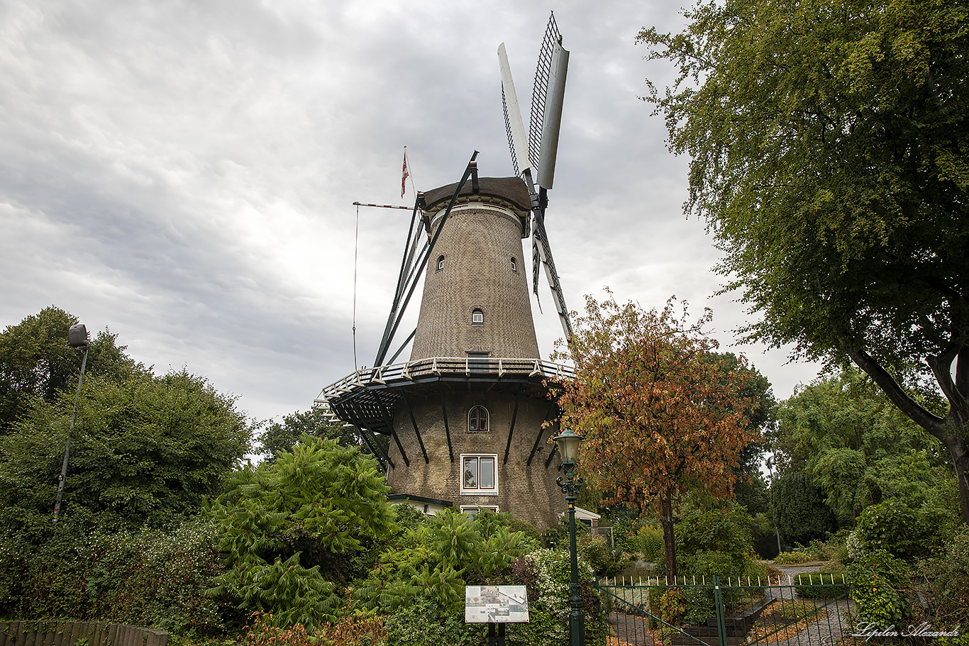 Алкмар (Alkmaar) - Нидерланды (Nederland) Мельница «Де Грот»