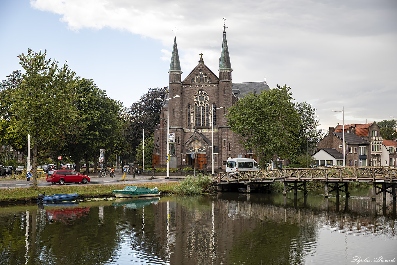 Алкмар (Alkmaar) - Нидерланды (Nederland) Большая церковь св. Лаврентия