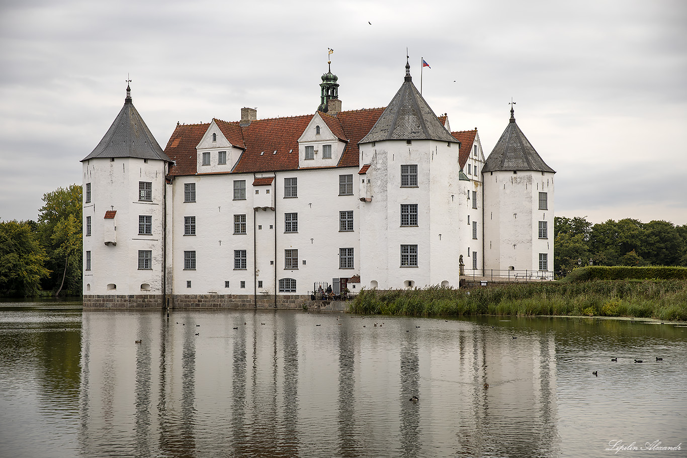 Замок Глюксбург (Glücksburg Castle) - Глюксбург (Glücksburg) - Германия (Deutschland)