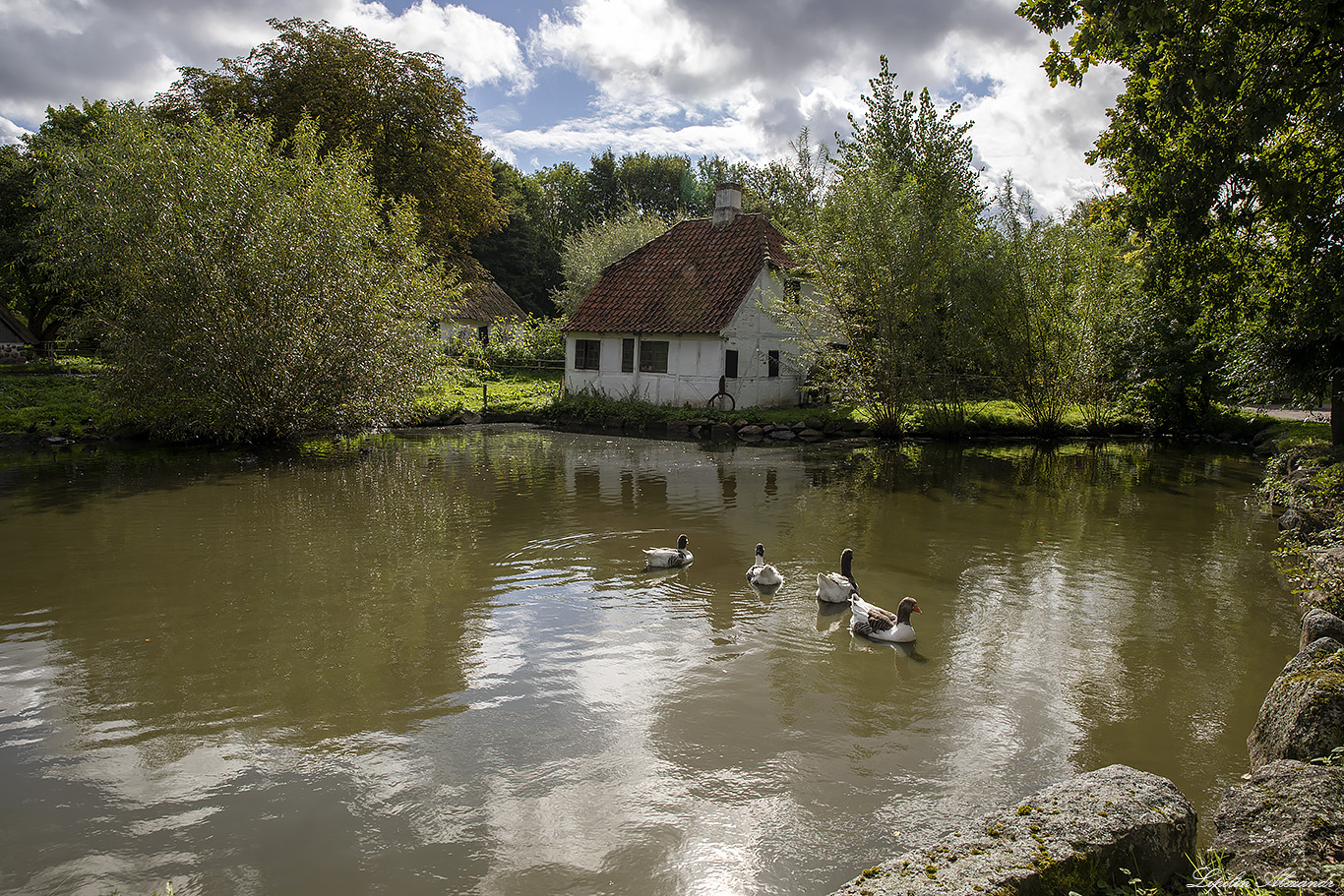 Фюнская деревня (The Funen Village)  - Оденсе (Odense) - Дания (Danmark)