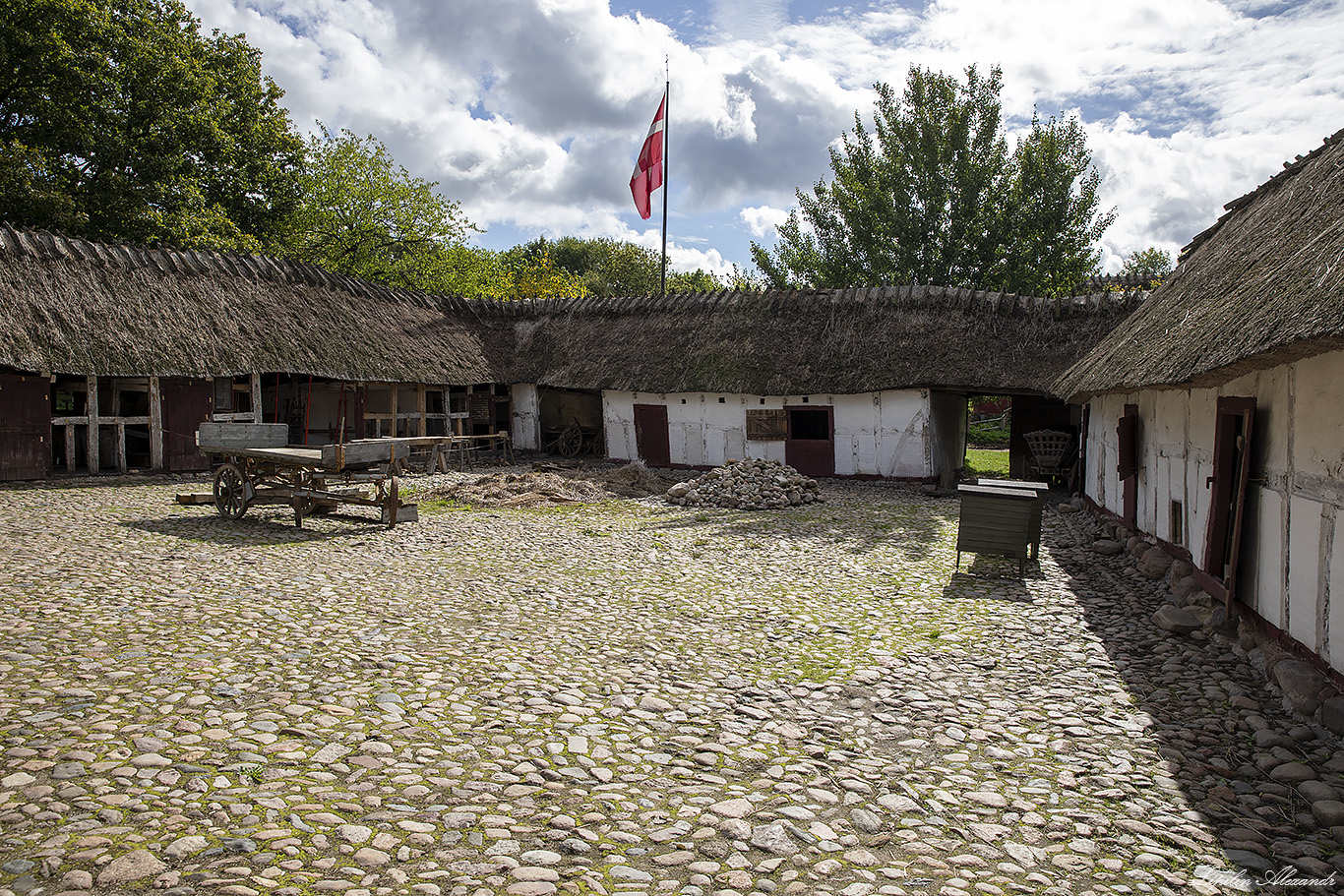 Фюнская деревня (The Funen Village)  - Оденсе (Odense) - Дания (Danmark)