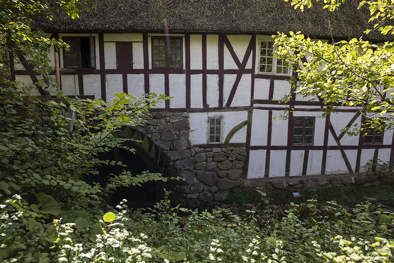 Фюнская деревня (The Funen Village)  - Оденсе (Odense) - Дания (Danmark)