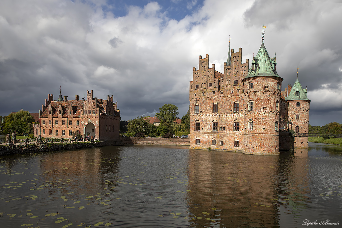 Замок Эгесков (Egeskov slot) 