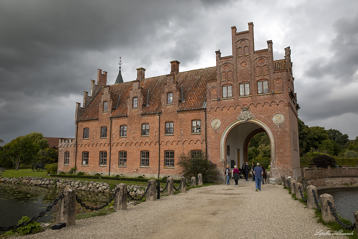 Замок Эгесков (Egeskov slot) 