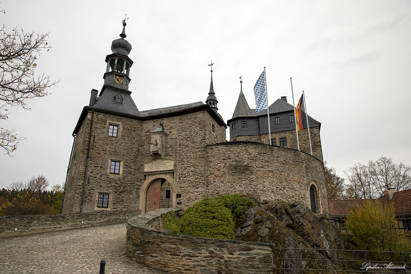 Замок Лауэнштайн (Burg Lauenstein) - Лауэнштайн (Lauenstein) - Германия (Deutschland)