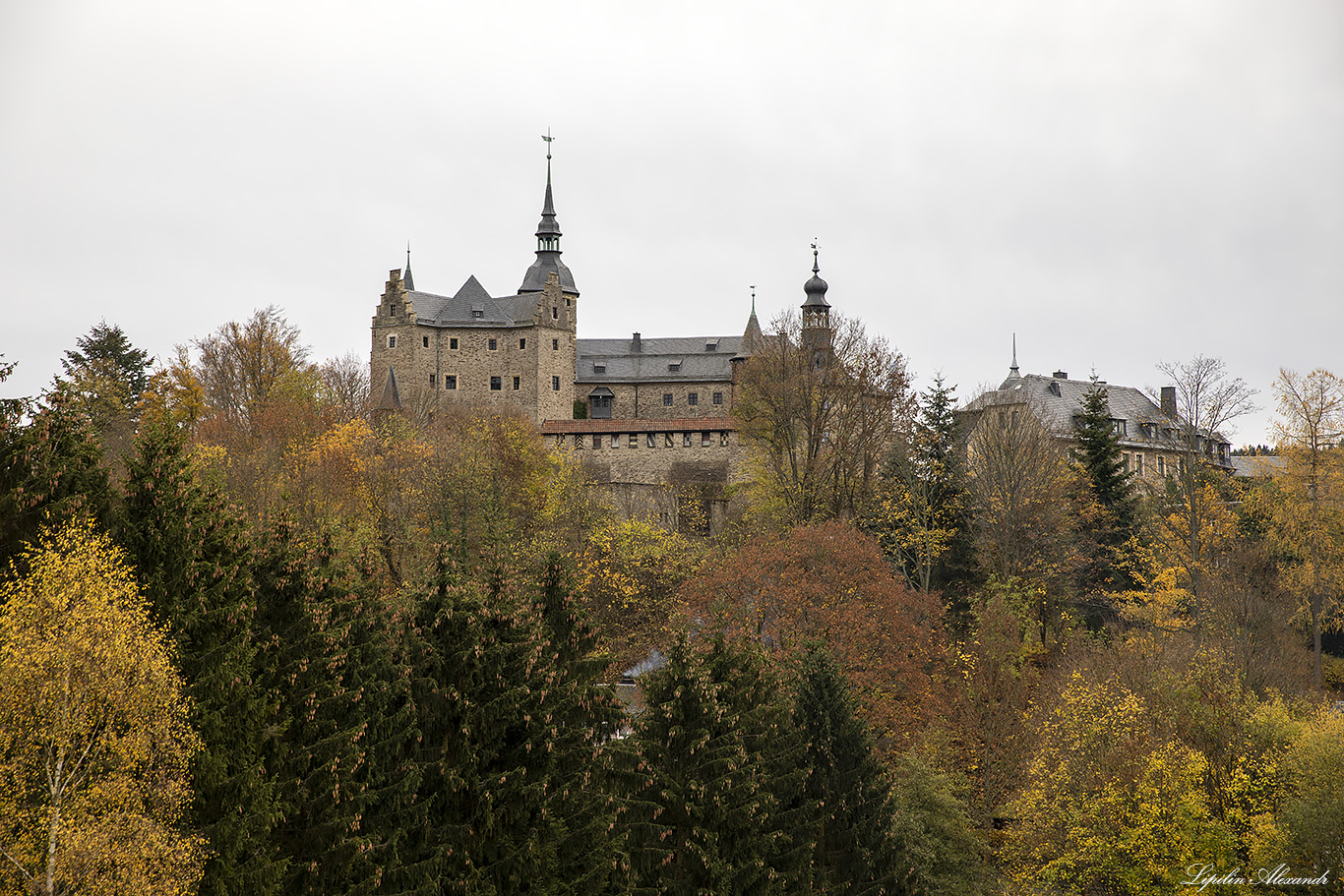 Замок Лауэнштайн (Burg Lauenstein) - Лауэнштайн (Lauenstein) - Германия (Deutschland)