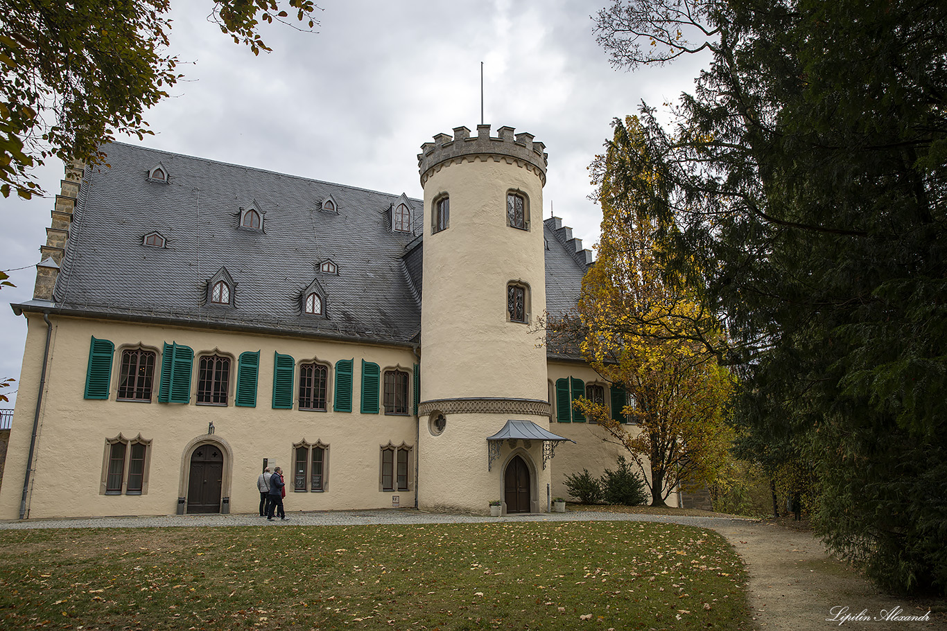 Дворец Розенау (Schloss Rosenau) - Розенау (Rosenau) - Германия (Deutschland)