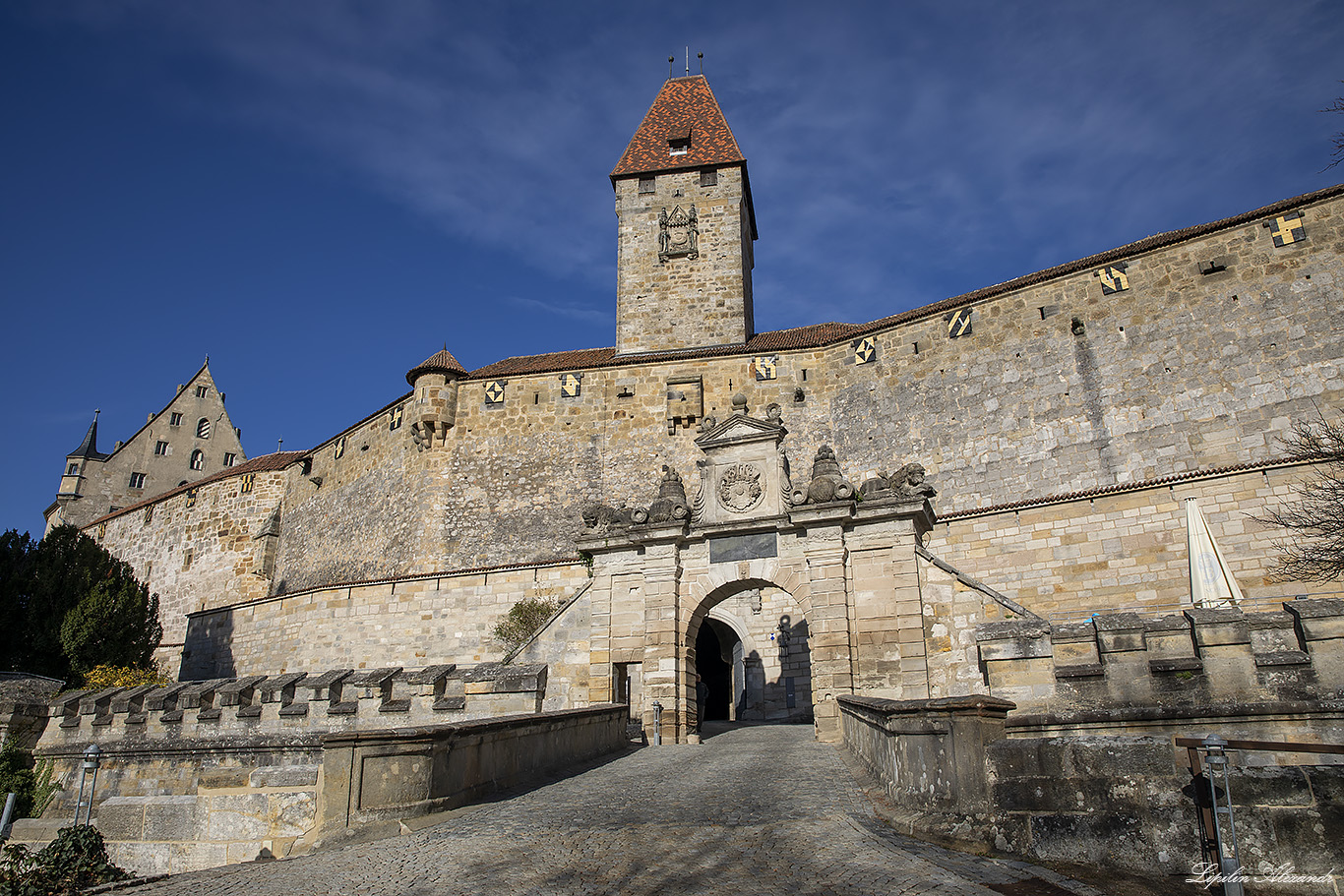 Крепость Фесте Кобург (Veste Coburg) - Кобург (Coburg) - Германия (Deutschland)