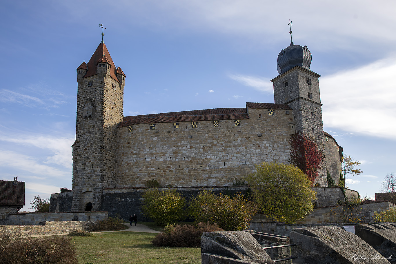 Крепость Фесте Кобург (Veste Coburg) - Кобург (Coburg) - Германия (Deutschland)