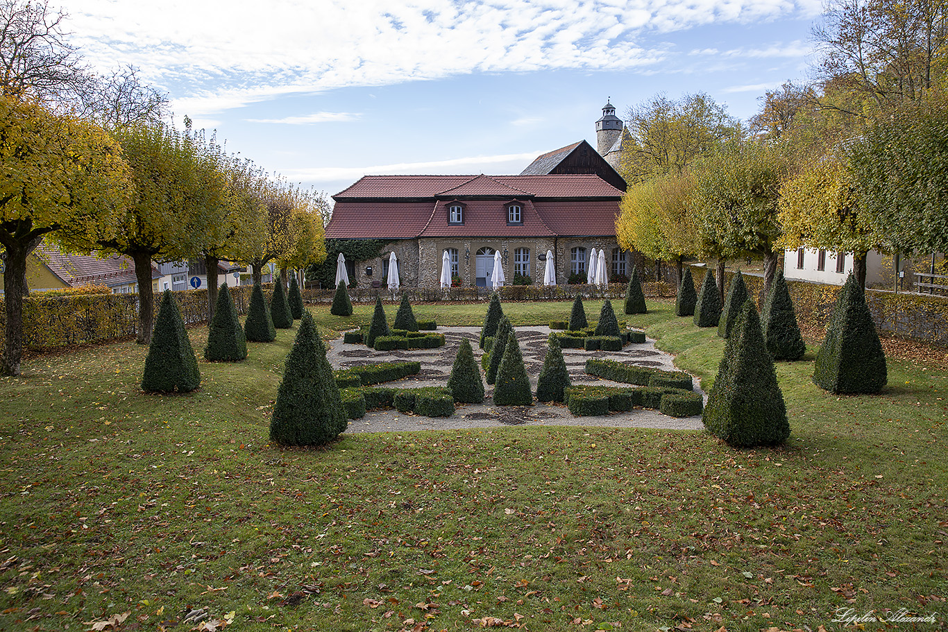 Крепость Цвернитц ( Burg Zwernitz) - Заншпарайль (Sanspareil) - Германия (Deutschland)