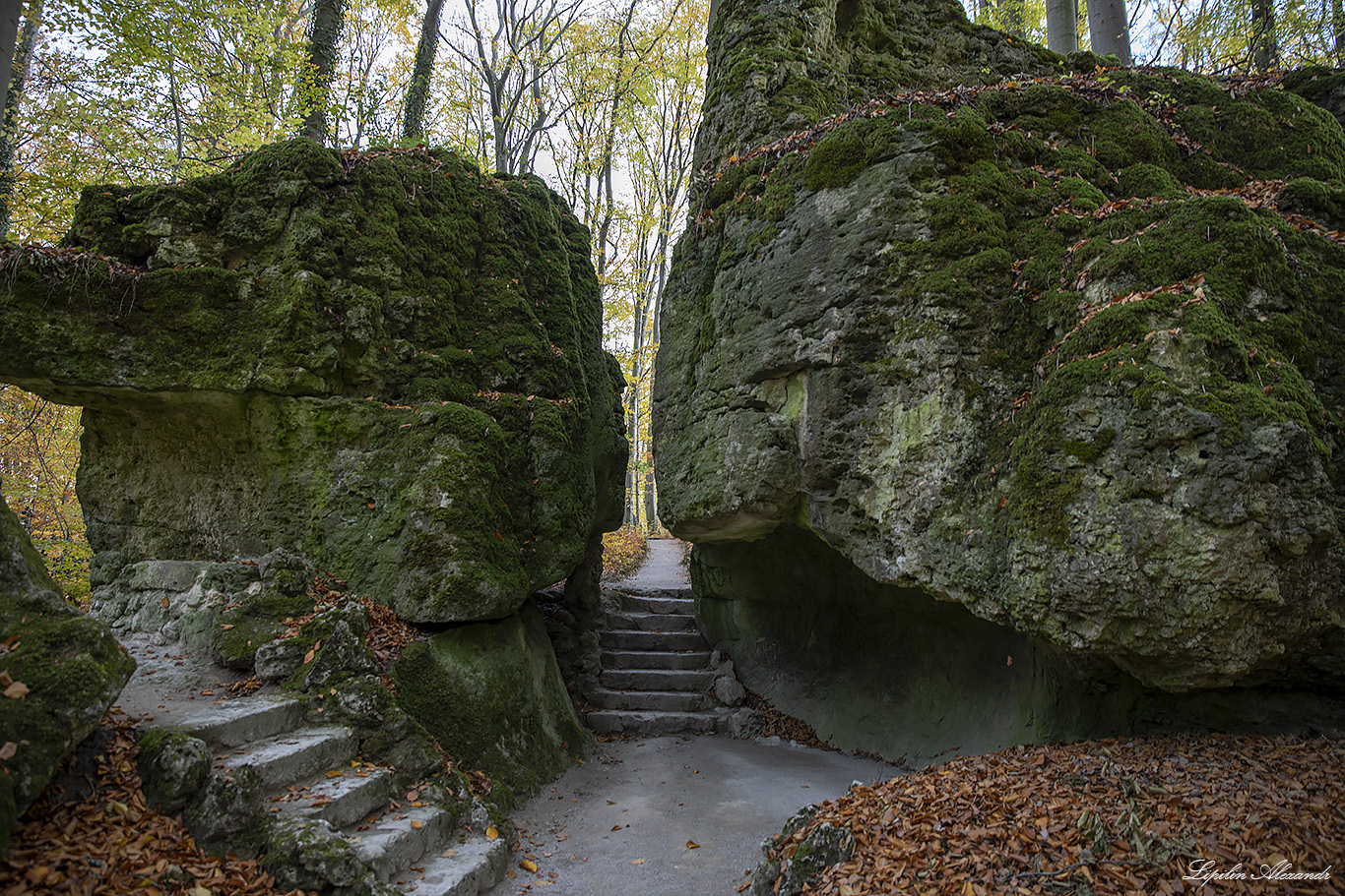 Крепость Цвернитц ( Burg Zwernitz) - Заншпарайль (Sanspareil) - Германия (Deutschland)