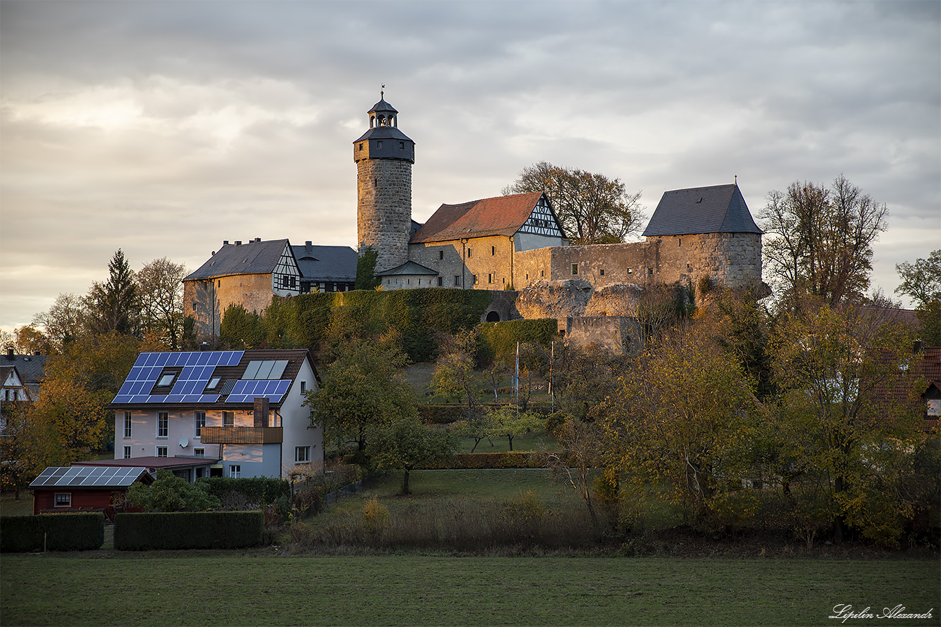 Крепость Цвернитц ( Burg Zwernitz) - Заншпарайль (Sanspareil) - Германия (Deutschland)