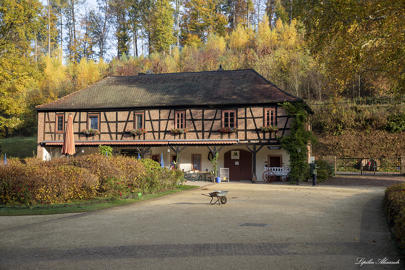 Замок Меспельбрунн (Schloss Mespelbrunn) - Меспельбрунн (Mespelbrunn) - Германия (Deutschland)