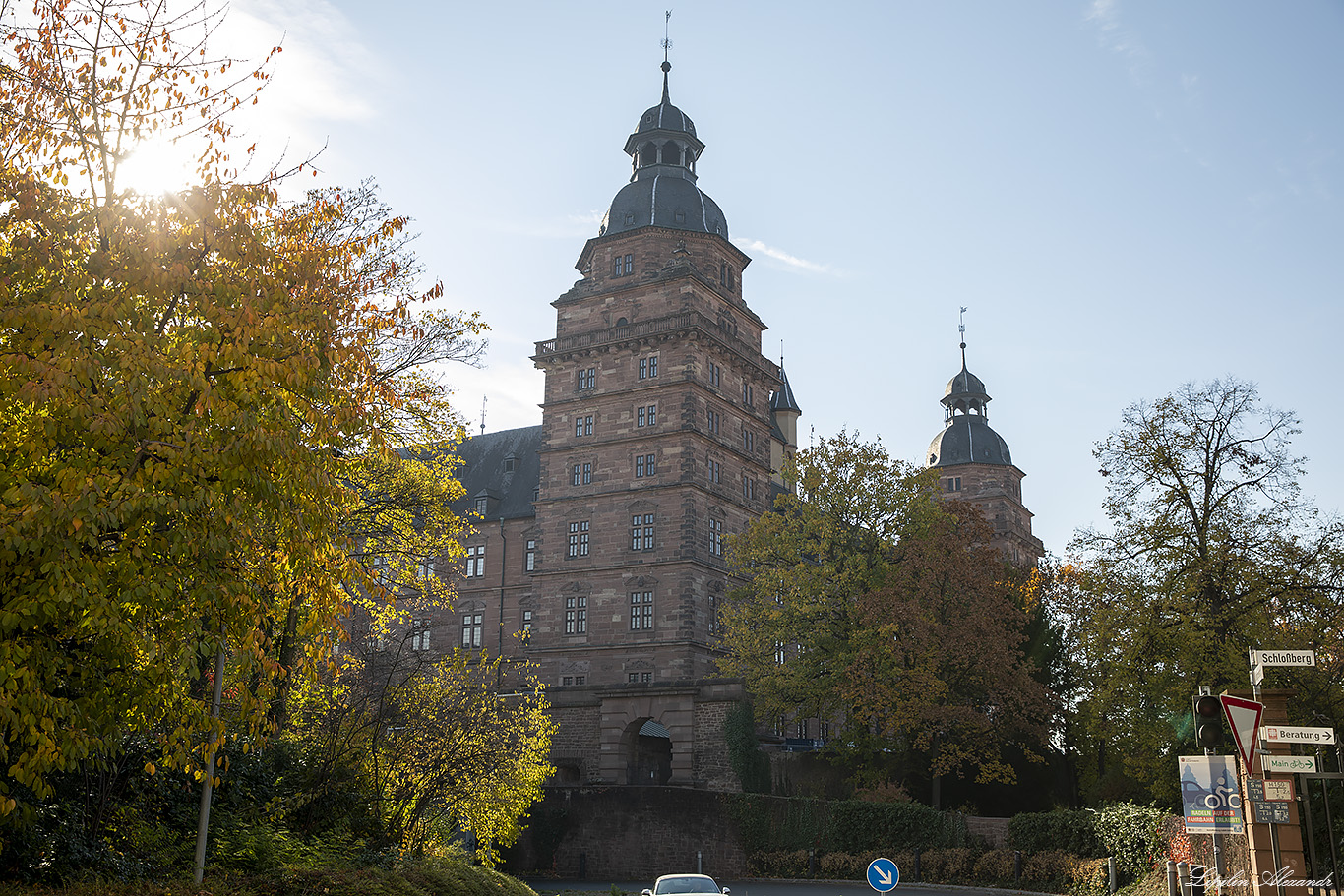 Замок Йоганнесбург (Schloss Johannisburg) - Ашаффенбург (Aschaffenburg) - Германия (Deutschland)