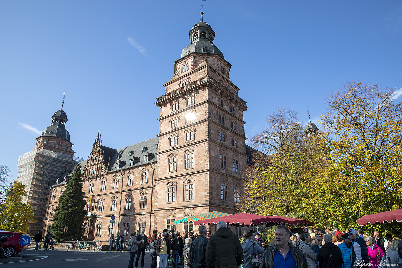 Замок Йоганнесбург (Schloss Johannisburg) - Ашаффенбург (Aschaffenburg) - Германия (Deutschland)