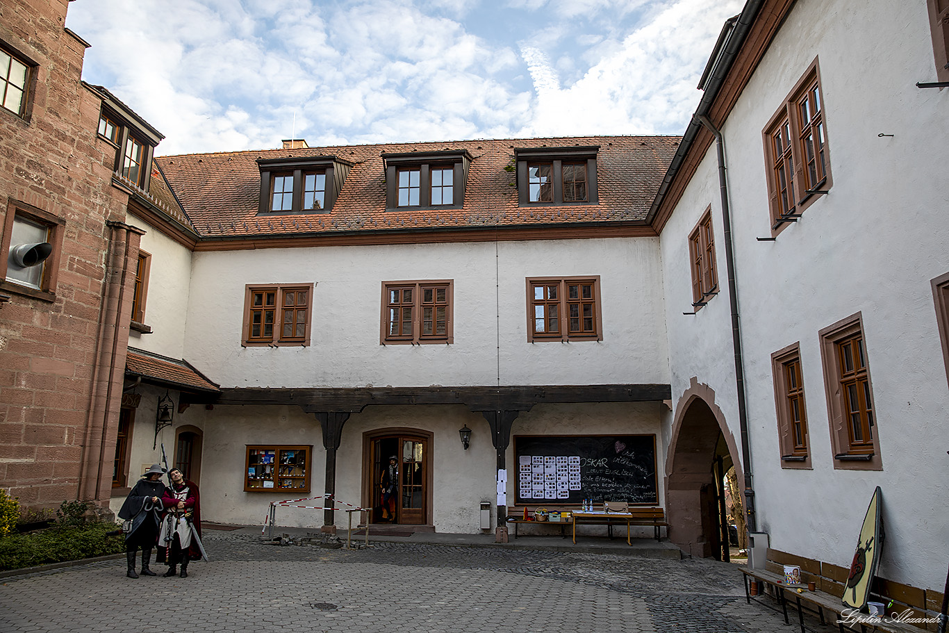 Замок Ринек (Burg Rieneck)  - Ринек (Rieneck) - Германия (Deutschland)