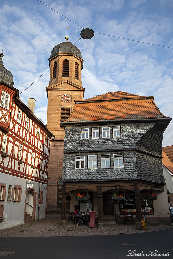 Замок Ринек (Burg Rieneck)  - Ринек (Rieneck) - Германия (Deutschland)