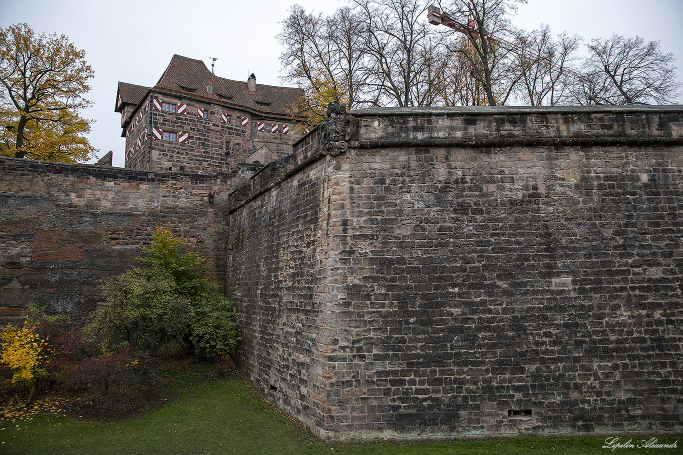 Нюрнбергская крепость (Nürnberger Burg) Нюрнберг (Nürnberg) - Германия (Deutschland)