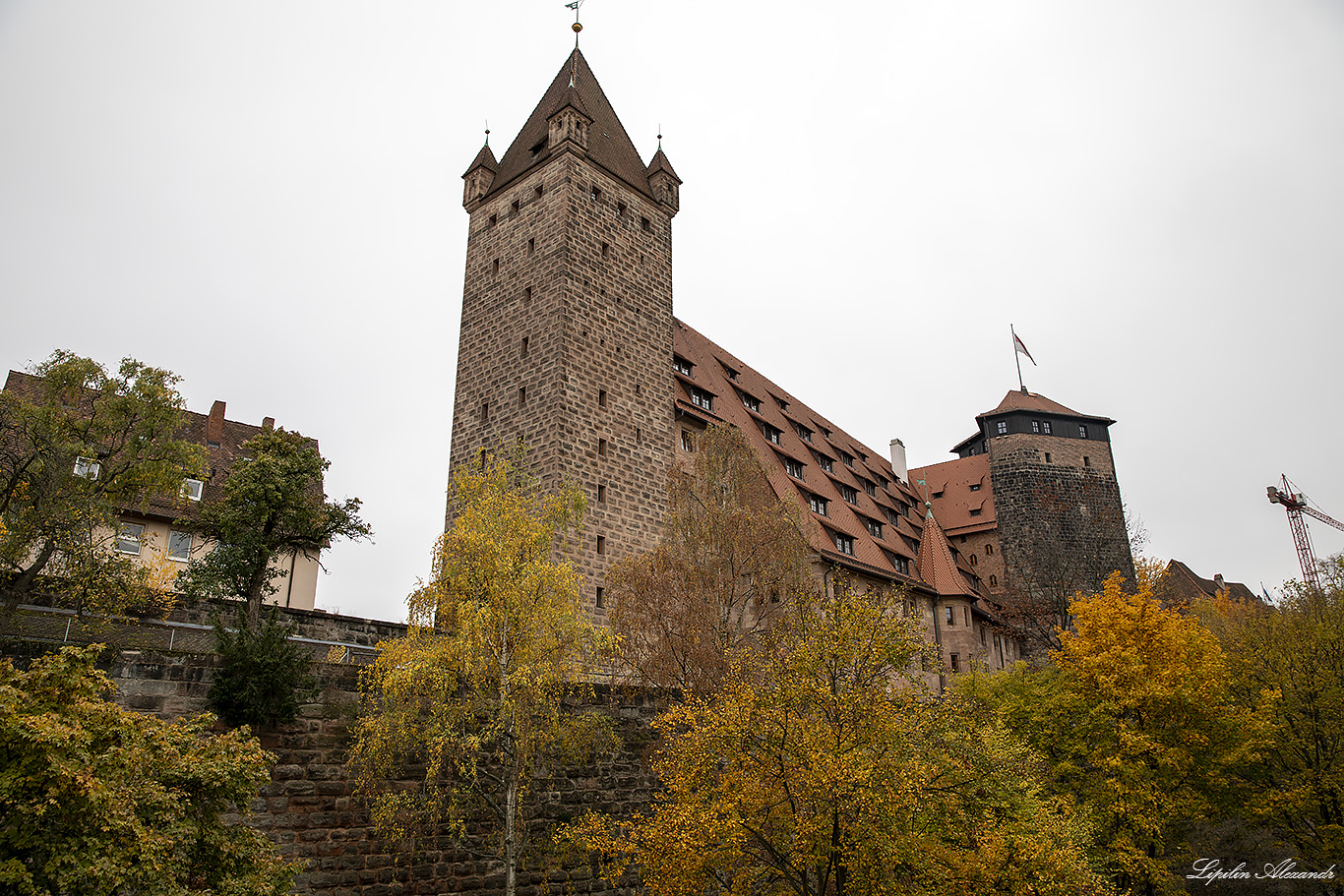 Нюрнбергская крепость (Nürnberger Burg) Нюрнберг (Nürnberg) - Германия (Deutschland)