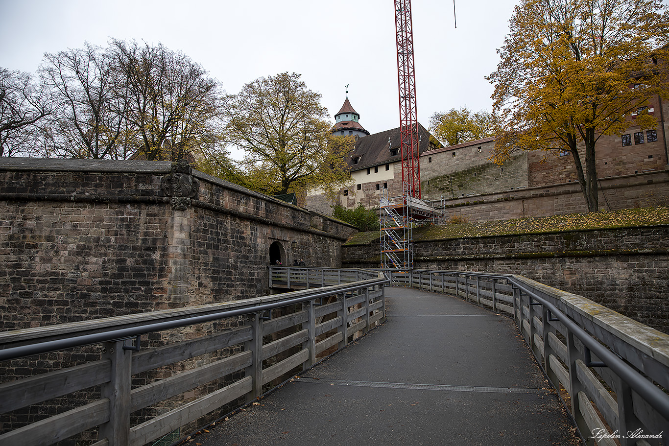 Нюрнбергская крепость (Nürnberger Burg) Нюрнберг (Nürnberg) - Германия (Deutschland)