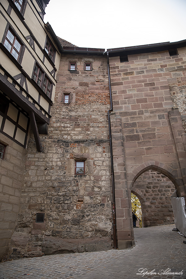 Нюрнбергская крепость (Nürnberger Burg) Нюрнберг (Nürnberg) - Германия (Deutschland)