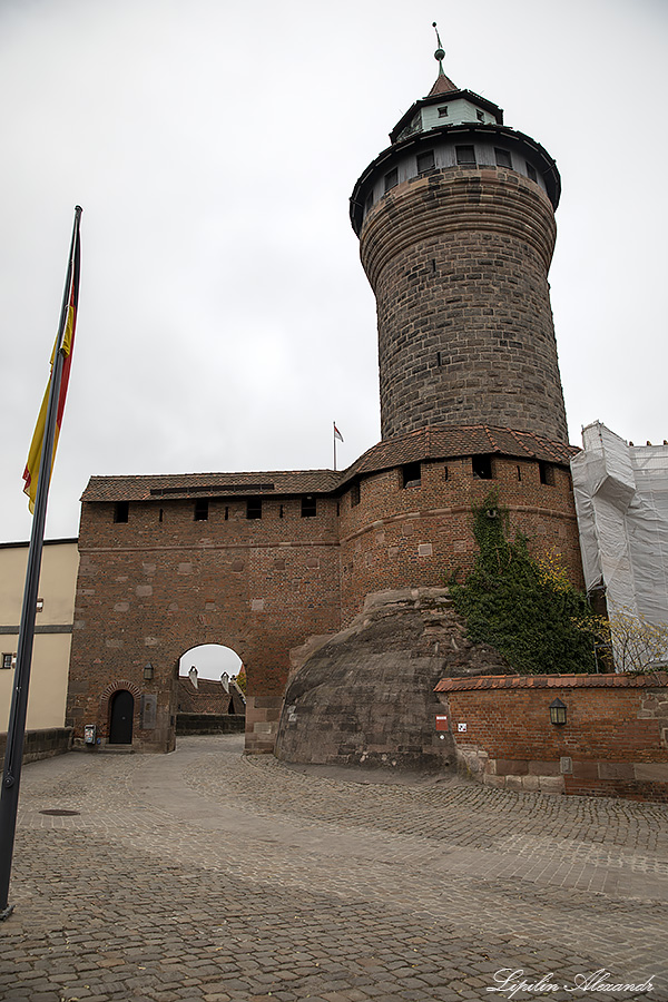 Нюрнбергская крепость (Nürnberger Burg) Нюрнберг (Nürnberg) - Германия (Deutschland)