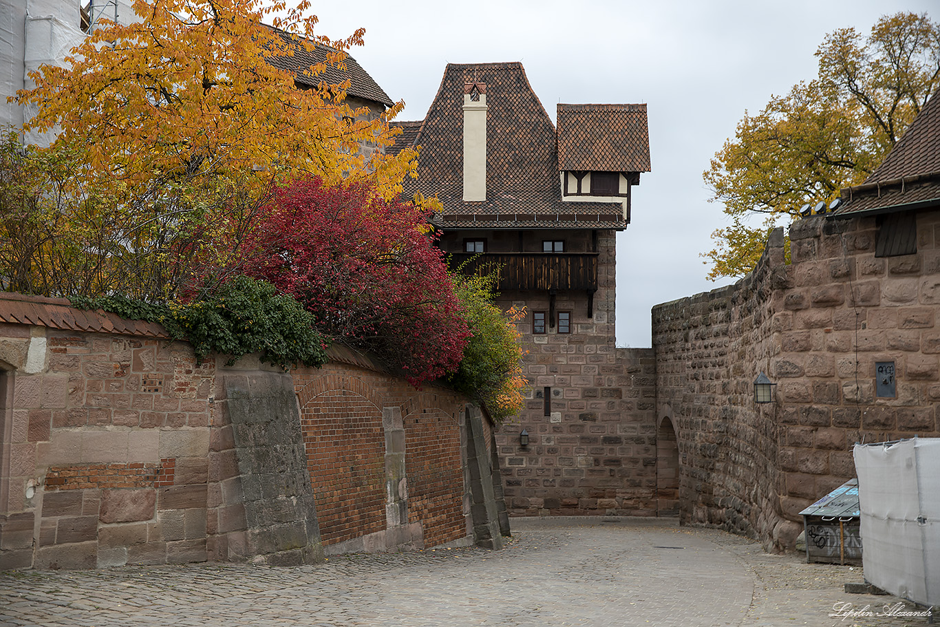 Нюрнбергская крепость (Nürnberger Burg) Нюрнберг (Nürnberg) - Германия (Deutschland)