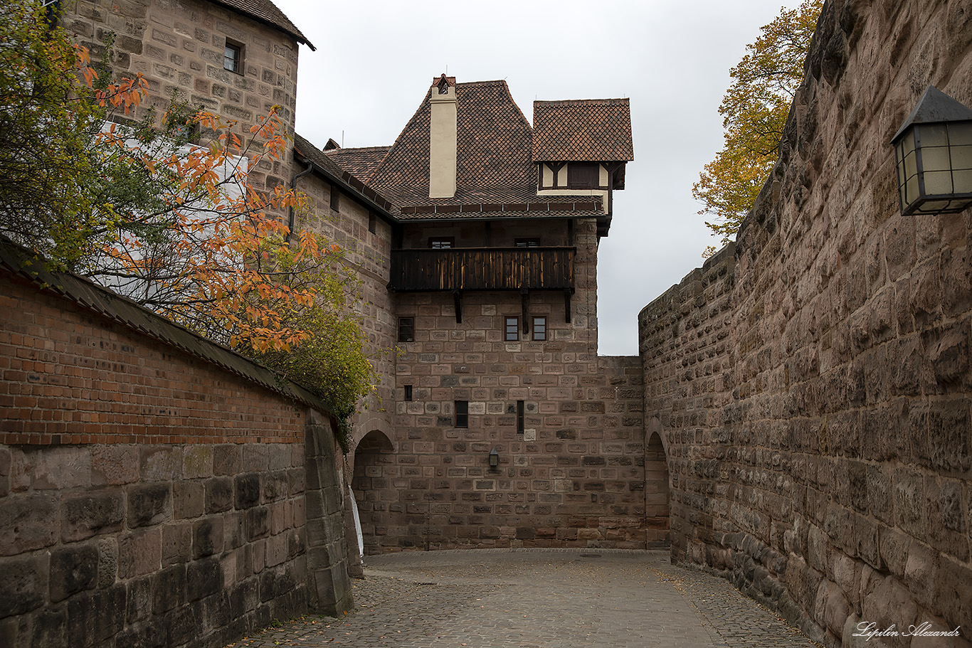 Нюрнбергская крепость (Nürnberger Burg) Нюрнберг (Nürnberg) - Германия (Deutschland)