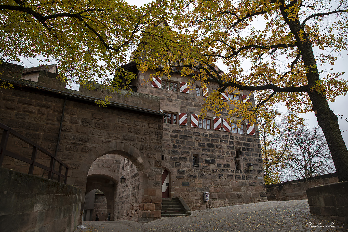 Нюрнбергская крепость (Nürnberger Burg) Нюрнберг (Nürnberg) - Германия (Deutschland)