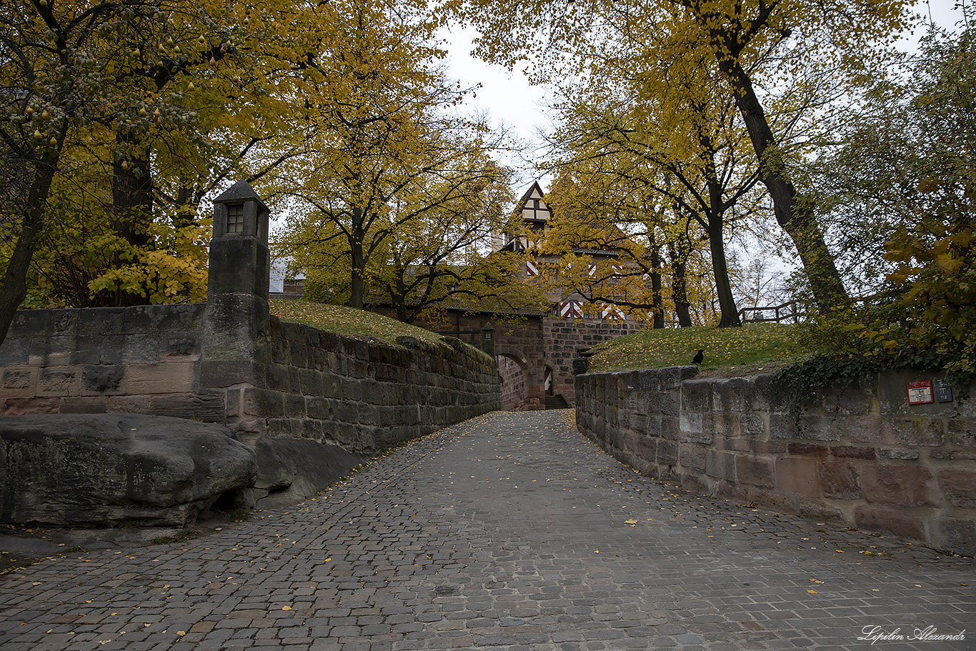 Нюрнбергская крепость (Nürnberger Burg) Нюрнберг (Nürnberg) - Германия (Deutschland)