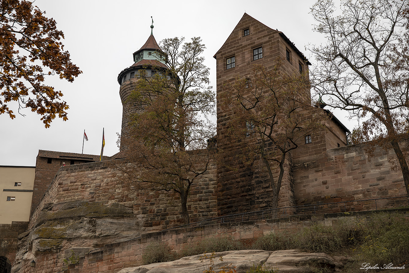 Нюрнбергская крепость (Nürnberger Burg) Нюрнберг (Nürnberg) - Германия (Deutschland)