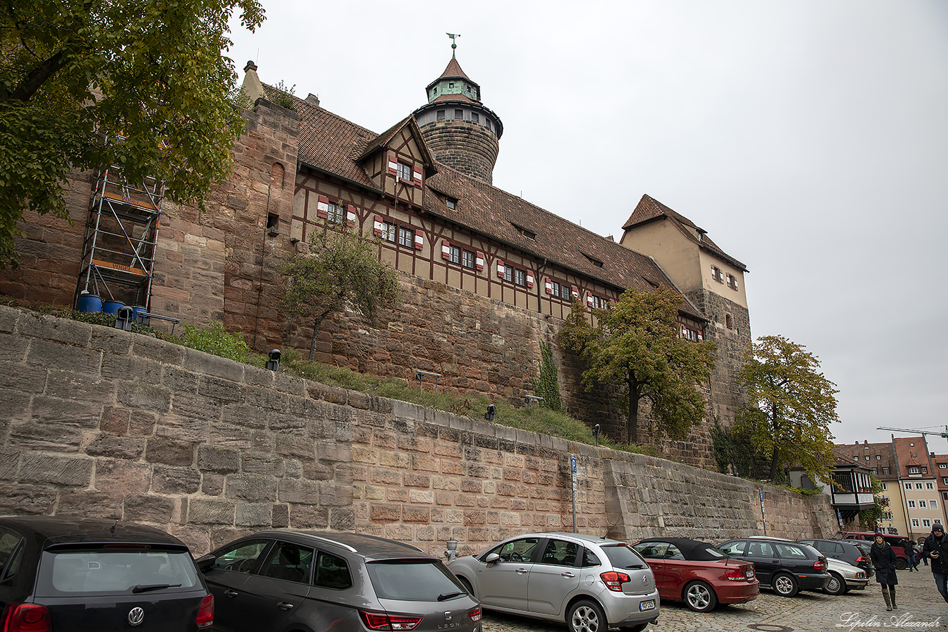 Нюрнбергская крепость (Nürnberger Burg) Нюрнберг (Nürnberg) - Германия (Deutschland)