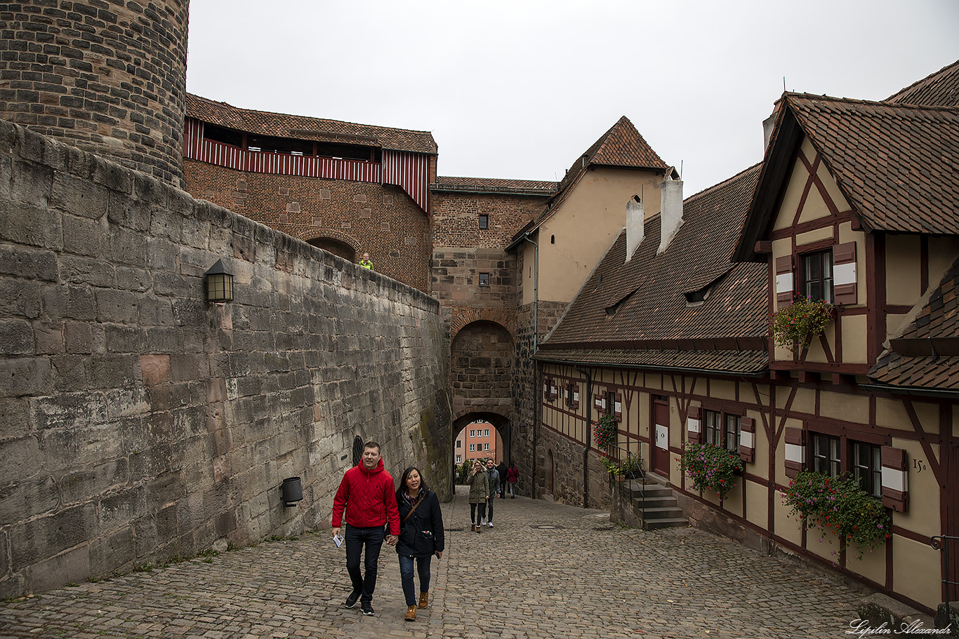 Нюрнбергская крепость (Nürnberger Burg) Нюрнберг (Nürnberg) - Германия (Deutschland)