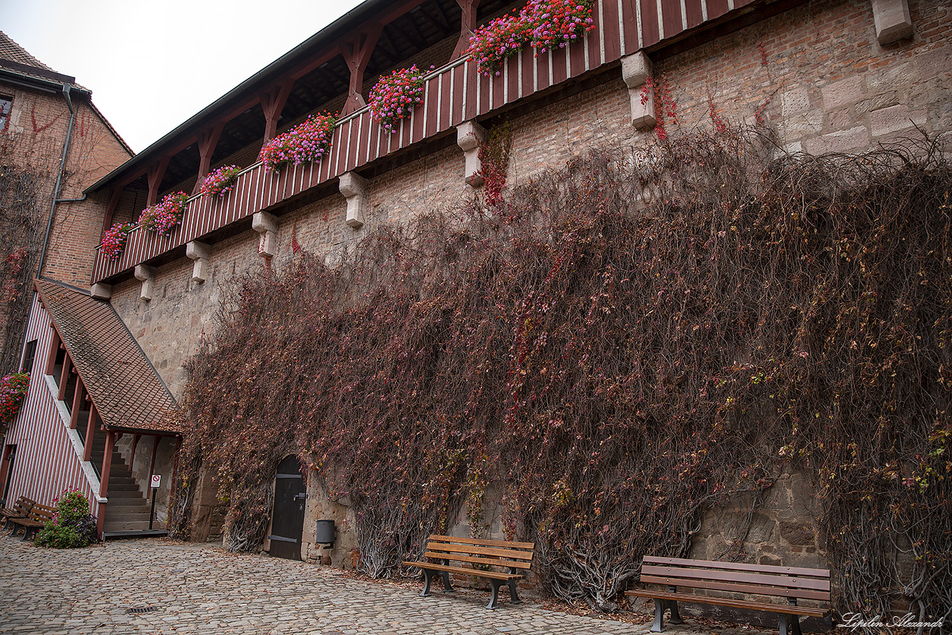 Нюрнбергская крепость (Nürnberger Burg) Нюрнберг (Nürnberg) - Германия (Deutschland)