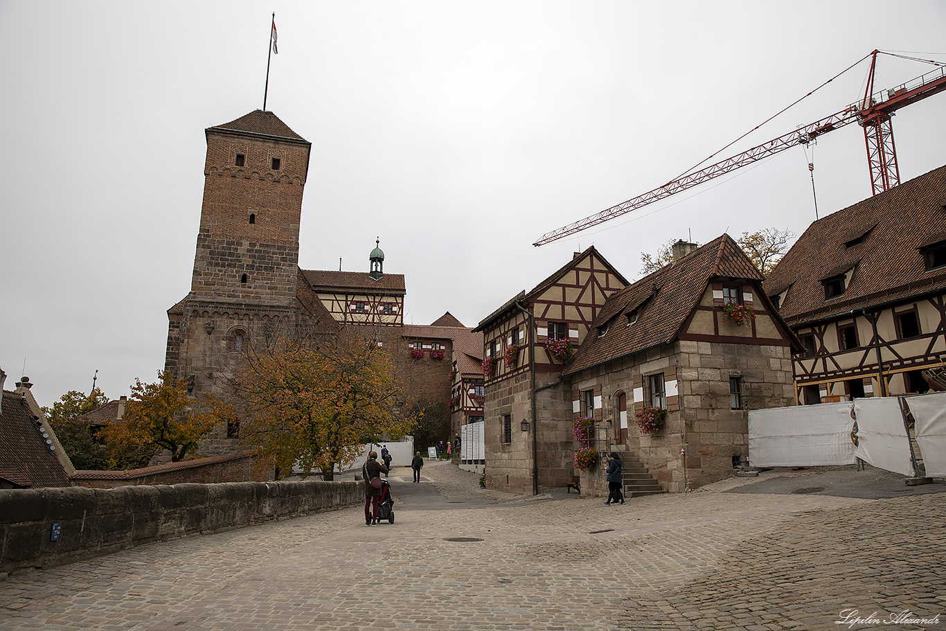 Нюрнбергская крепость (Nürnberger Burg) Нюрнберг (Nürnberg) - Германия (Deutschland)