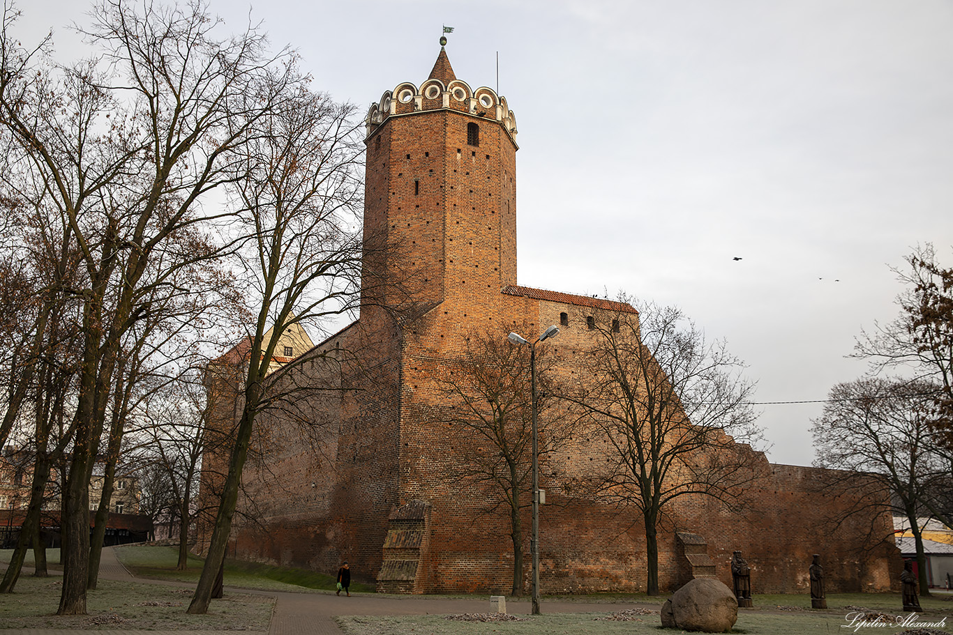 Королевский замок в Ленчица (Zamek Królewski w Łęczycy) - Ленчица (Łęczyca) - Польша (Polska)