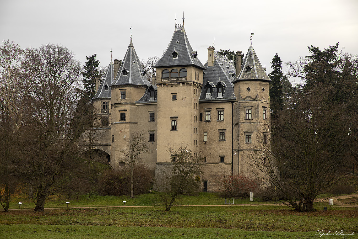 Замок Глухов  (Gołuchów Castle) - Голухув (Gołuchów) - Польша (Polska)