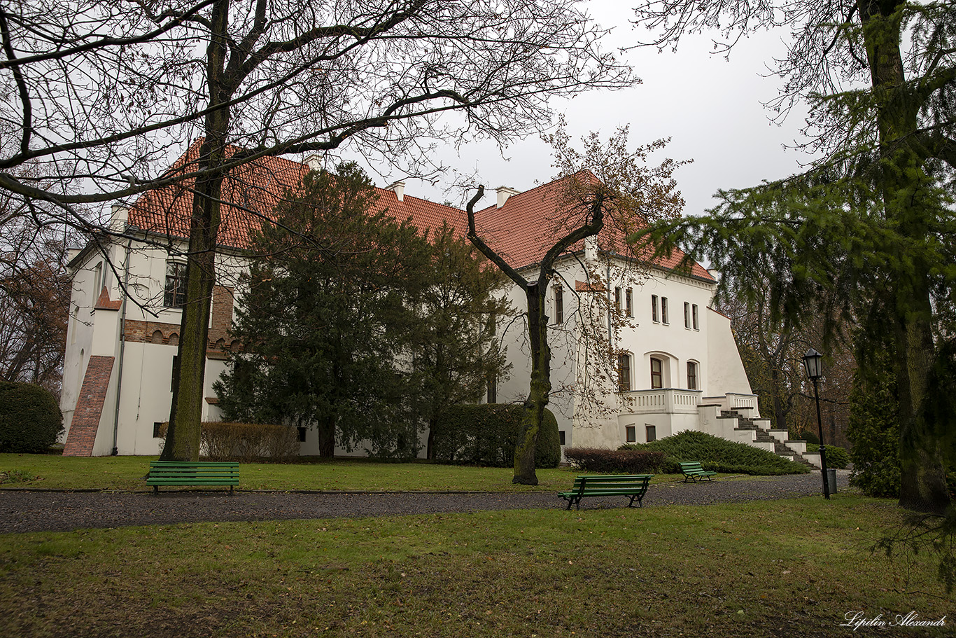 Замок Гуркув (Zamek Górków) - Шамотулы (Szamotuły) - Польша (Polska)
