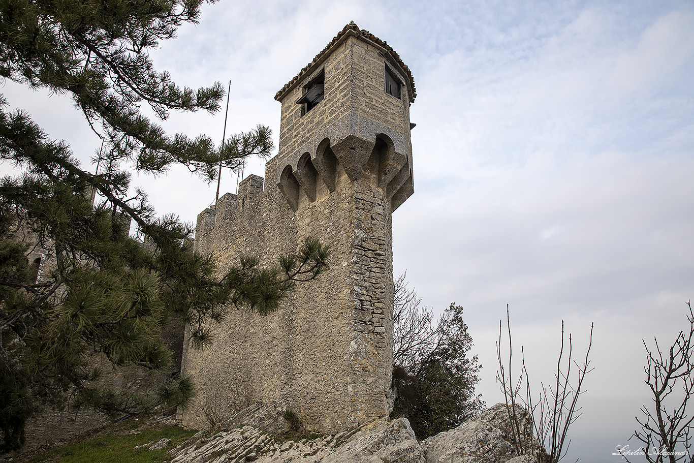 Сан-Марино (San Marino) - Башня Ла Честа ( La Cesta, Fratta)