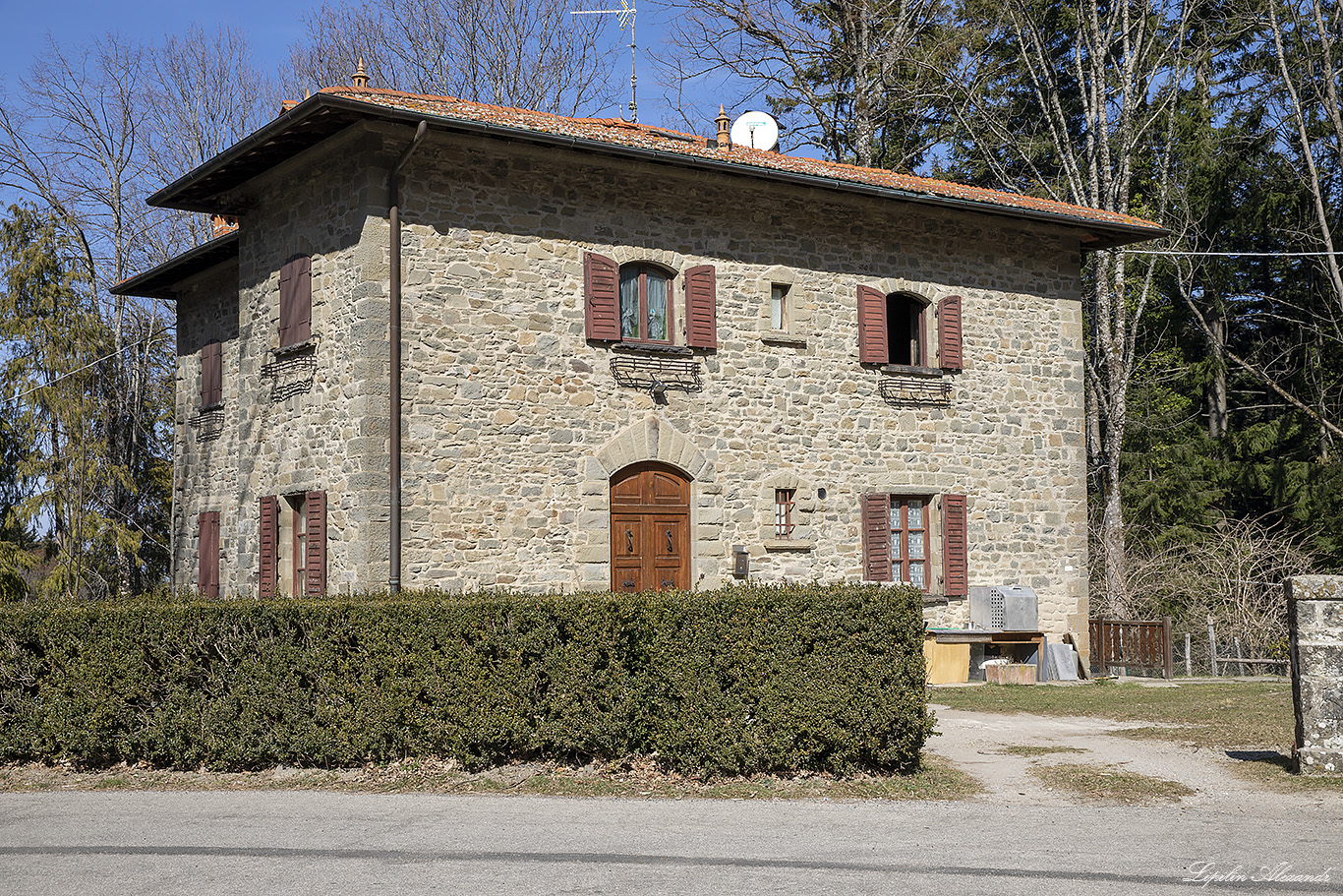 Аббатство Валломброза (Vallombrosa Abbey) Италия (Italia)