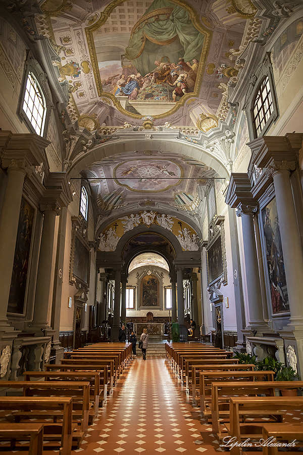 Аббатство Валломброза (Vallombrosa Abbey) Италия (Italia)