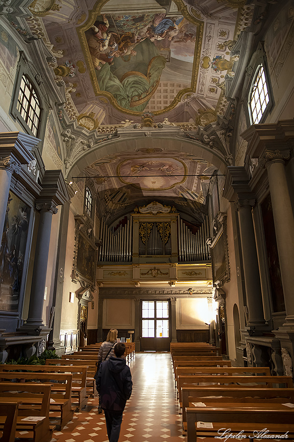 Аббатство Валломброза (Vallombrosa Abbey) Италия (Italia)