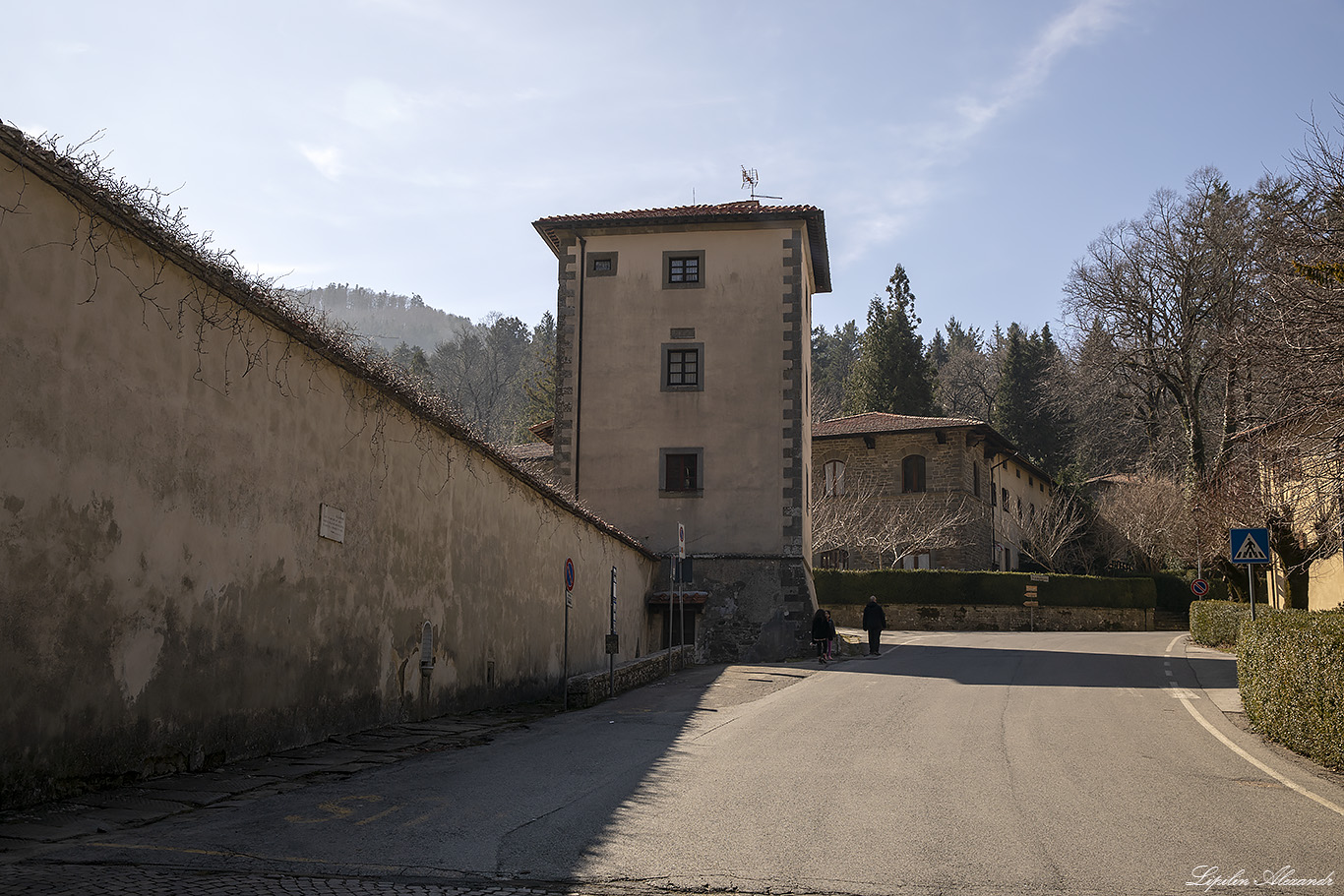 Аббатство Валломброза (Vallombrosa Abbey) Италия (Italia)