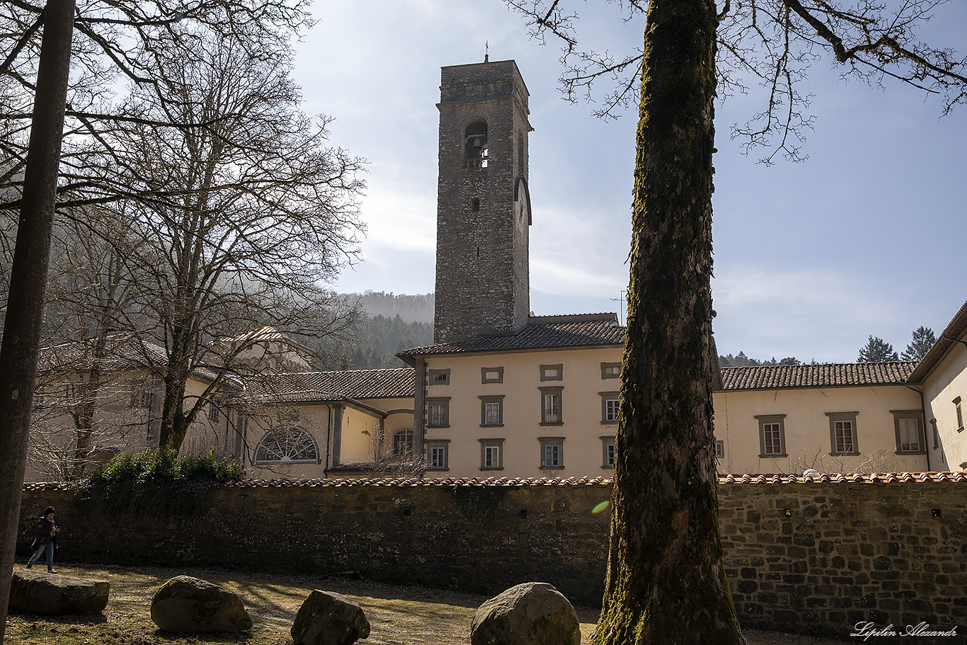 Аббатство Валломброза (Vallombrosa Abbey) Италия (Italia)