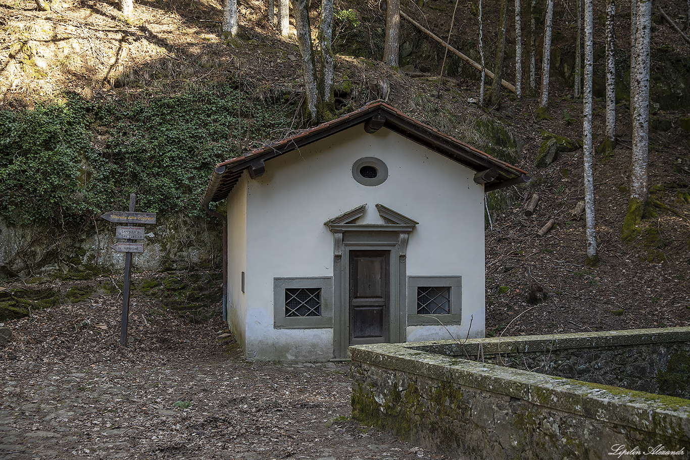 Аббатство Валломброза (Vallombrosa Abbey) Италия (Italia)