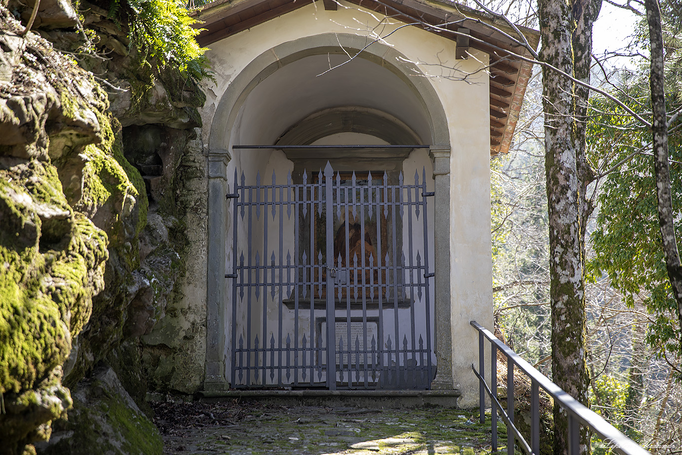 Аббатство Валломброза (Vallombrosa Abbey) Италия (Italia)