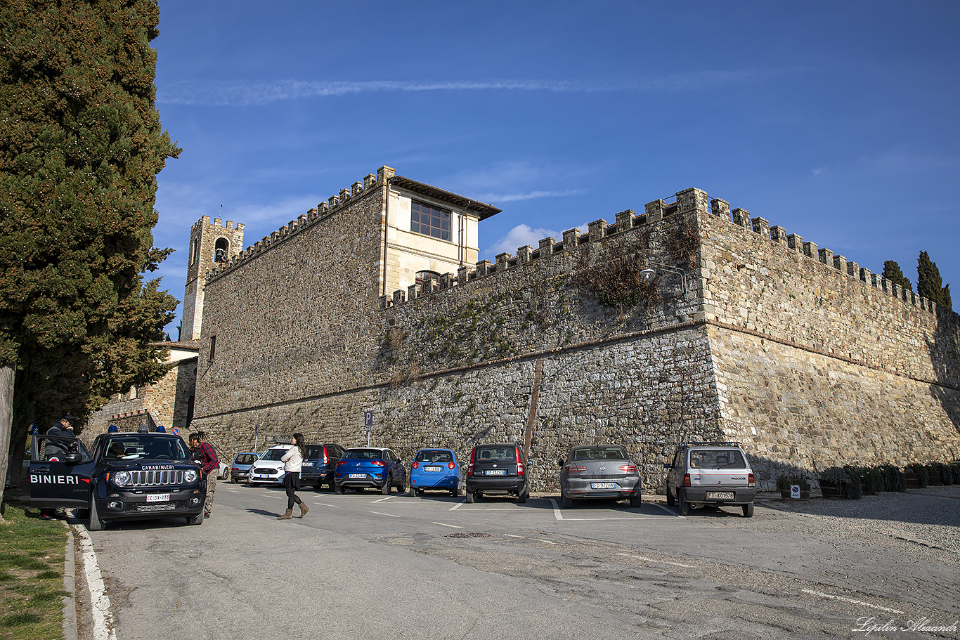 Аббатство Святого Михаила Архангела ( Abbazia di San Michele Arcangelo) - Бадия-а-Пассиньяно (Badia A Passignano) - Италия (Italia)