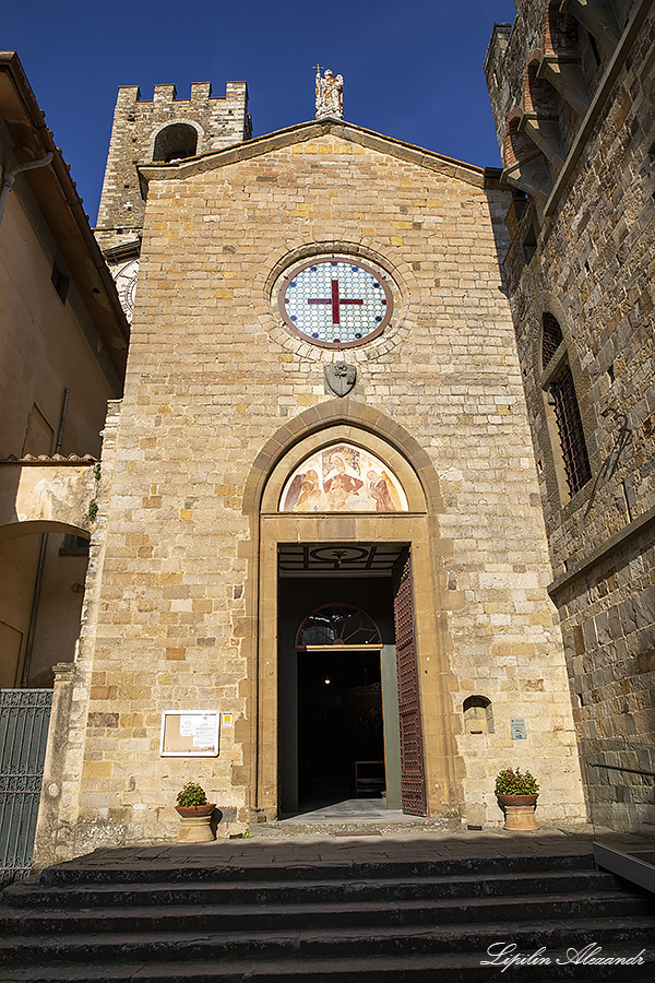 Аббатство Святого Михаила Архангела ( Abbazia di San Michele Arcangelo) - Бадия-а-Пассиньяно (Badia A Passignano) - Италия (Italia)